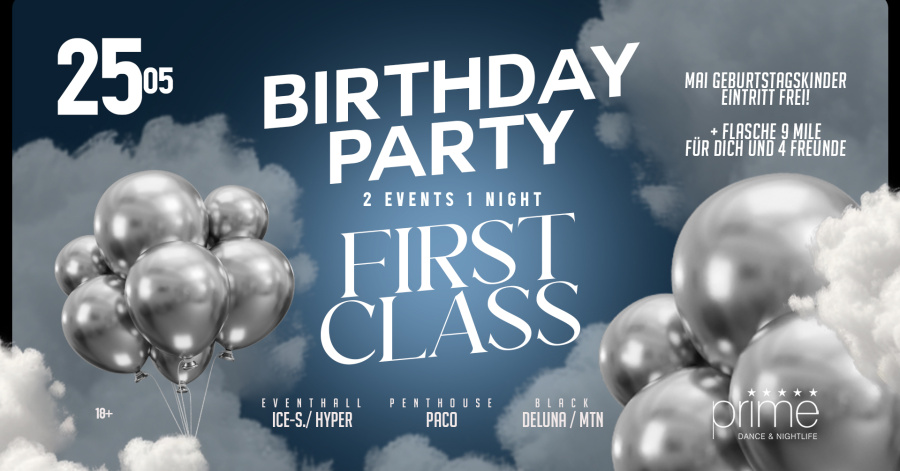 BIRTHDAY PARTY x FIRSTCALL